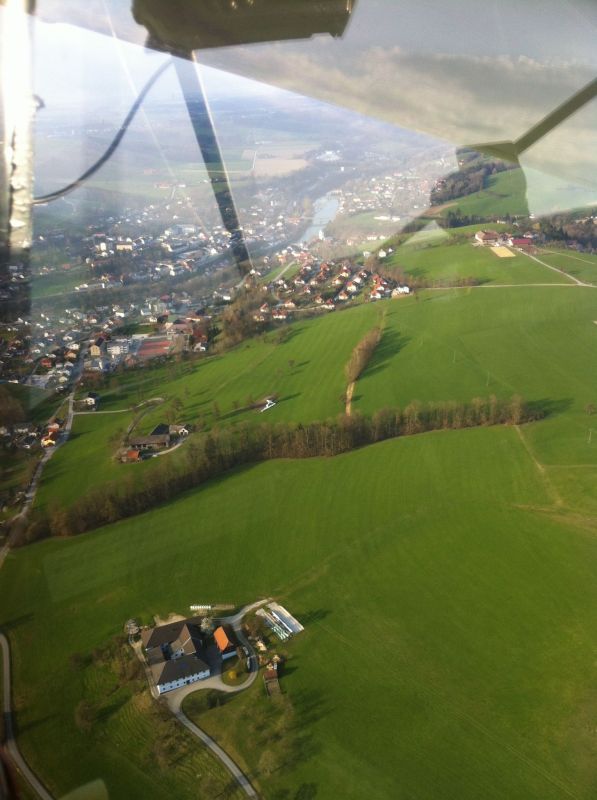 Steinbach von oben
